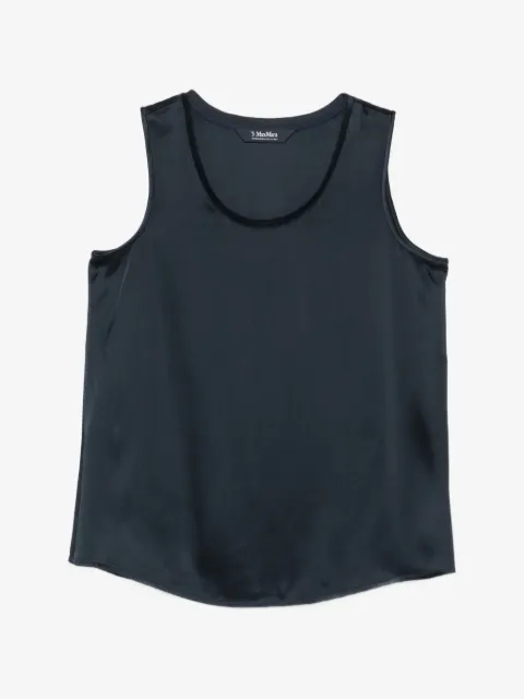 'S Max Mara 라운드 넥 블라우스