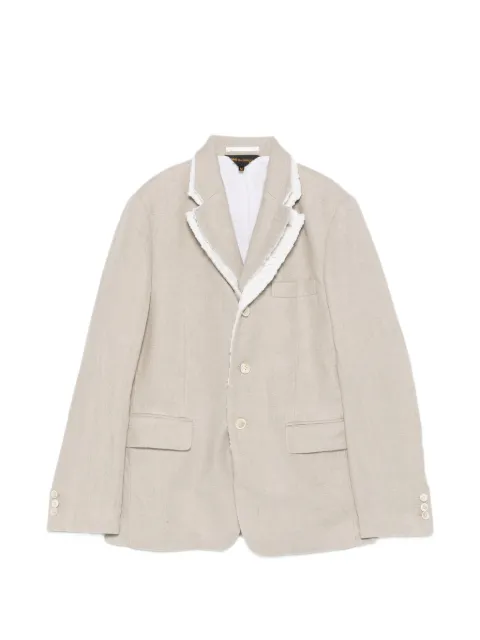Comme Des Garçons fringed blazer