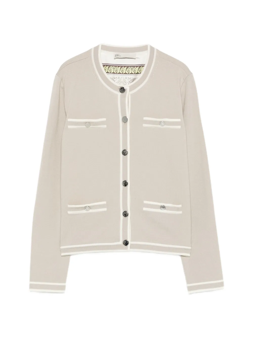 Tory Burch - buttoned cardigan - dames - wol