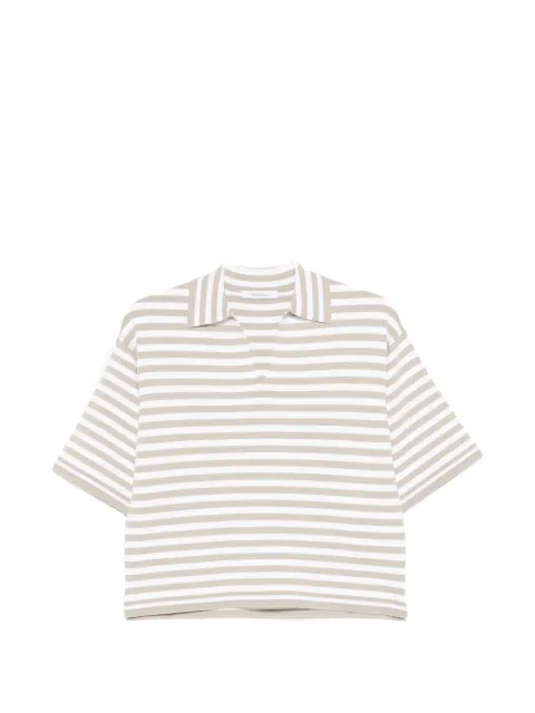 Max Mara striped V-neck T-shirt