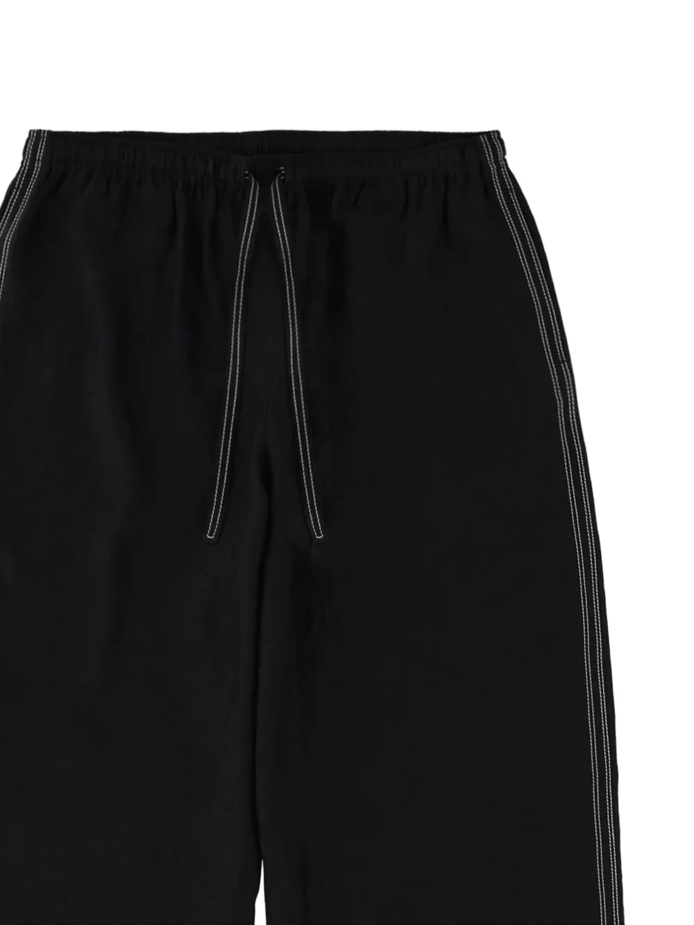  Filippa K Drawstring Piped Trousers - Black 