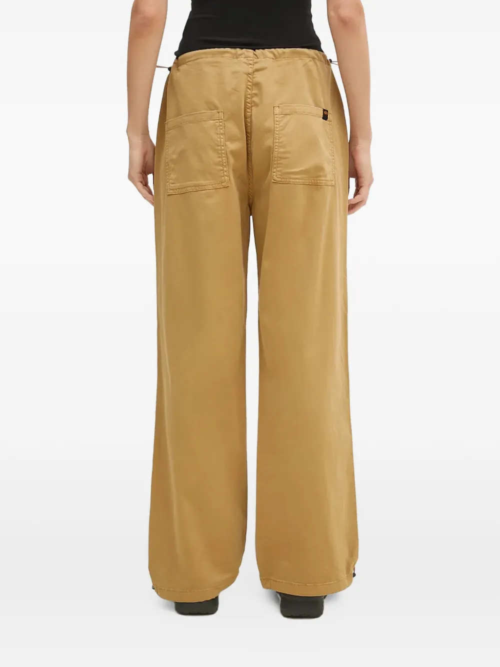 Alpha Industries Trainingsbroek met trekkoord Bruin