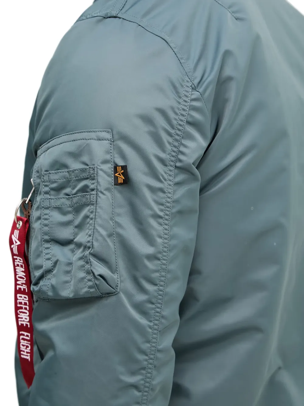 Alpha Industries Bomberjack met rits Blauw
