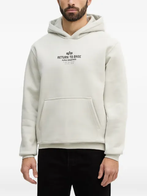 Alpha Industries Return To Base hooded sweatshirt