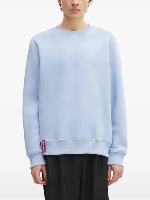 Alpha Industries logo-print sweatshirt