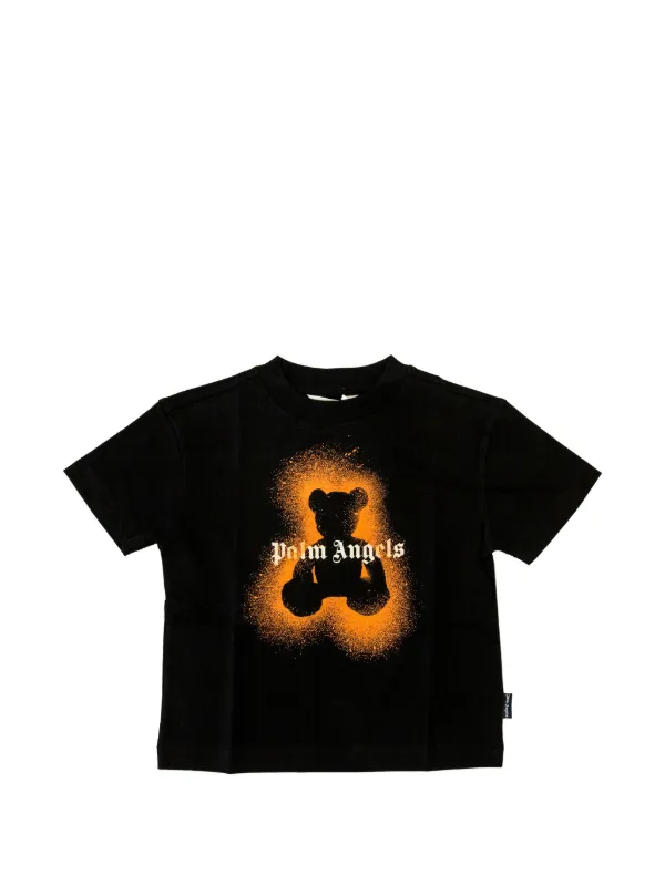 Palm Angels Kids クルーネック Tシャツ | ブラック | FARFETCH JP