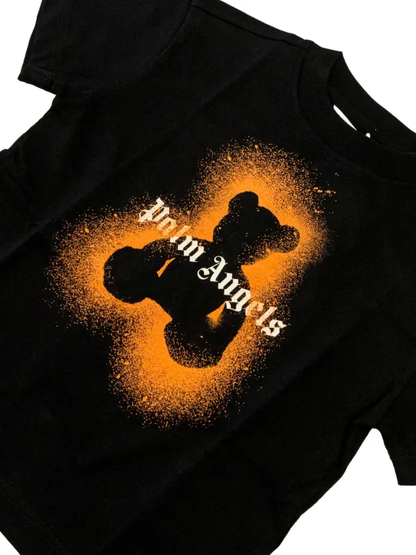 Palm Angels Kids クルーネック Tシャツ | ブラック | FARFETCH JP