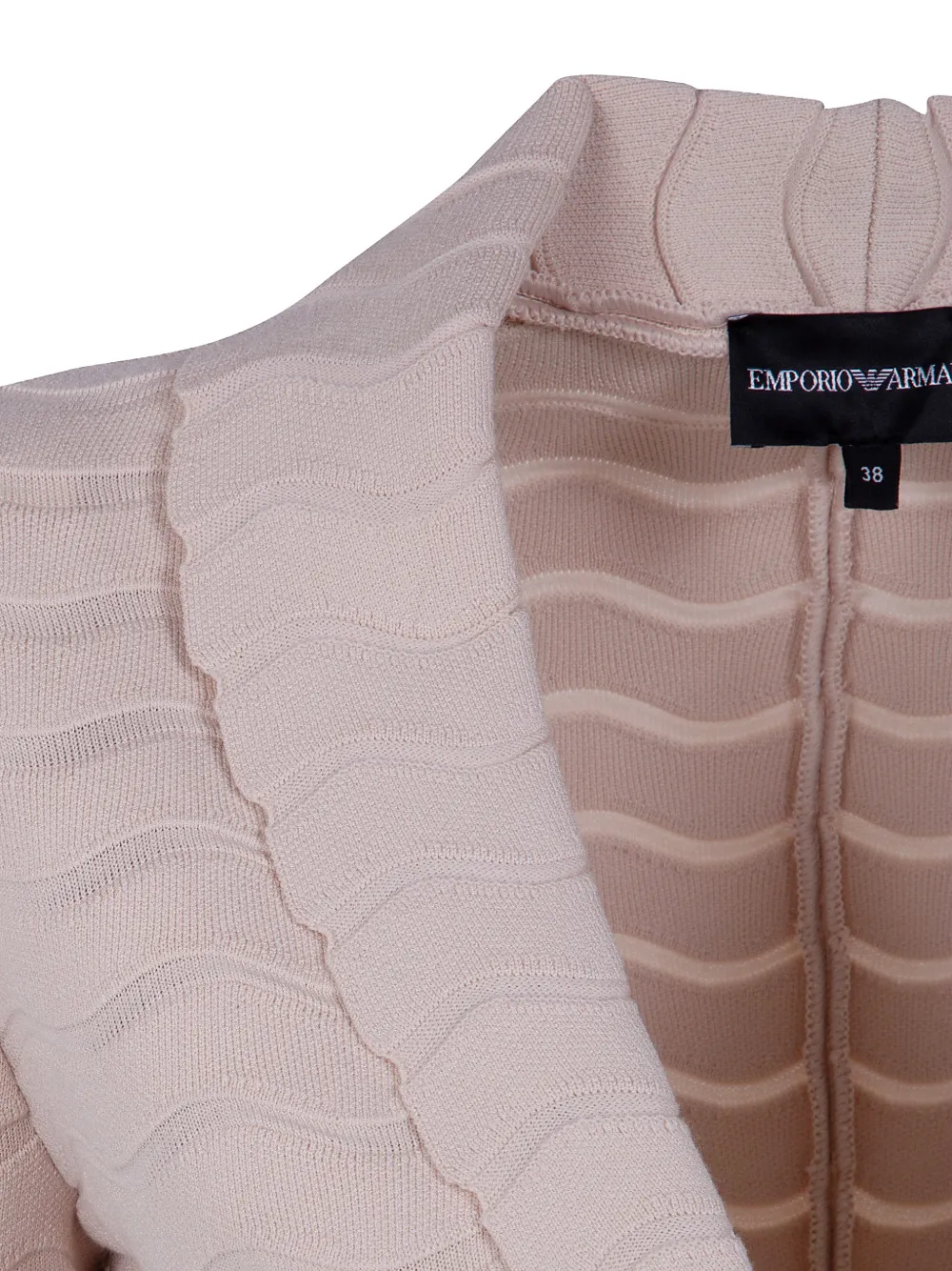  Emporio Armani Dawn Wave Pattern Jacket - Neutrals 