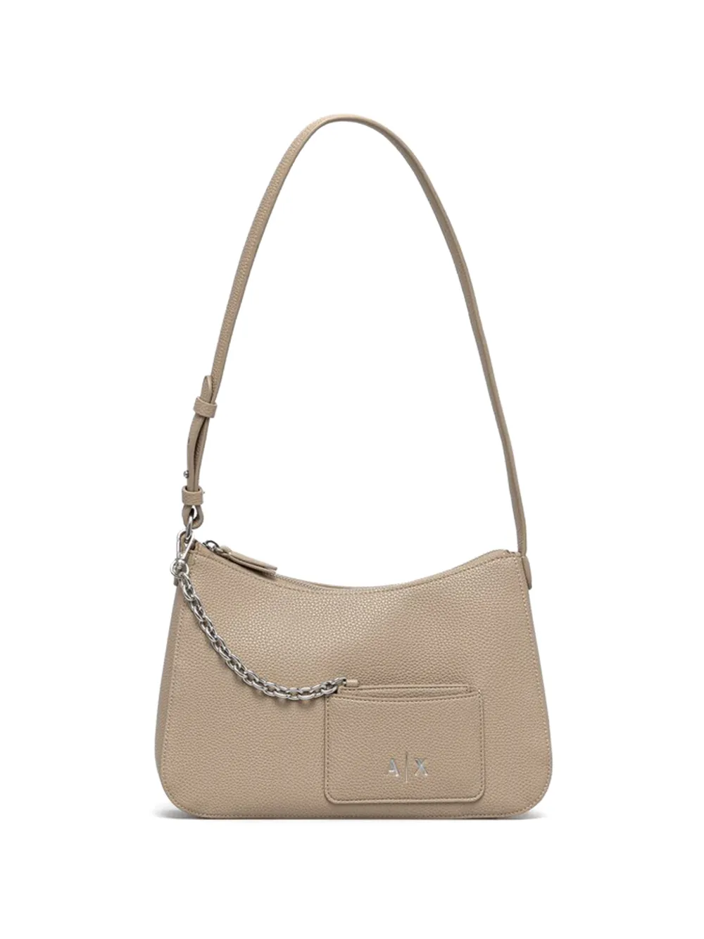 Armani Exchange mini card holder-detail shoulder bag - Toni neutri