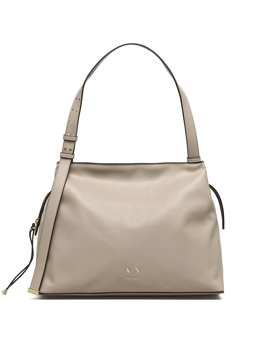 Armani Exchange zip-clousure shoulder bag - Toni neutri