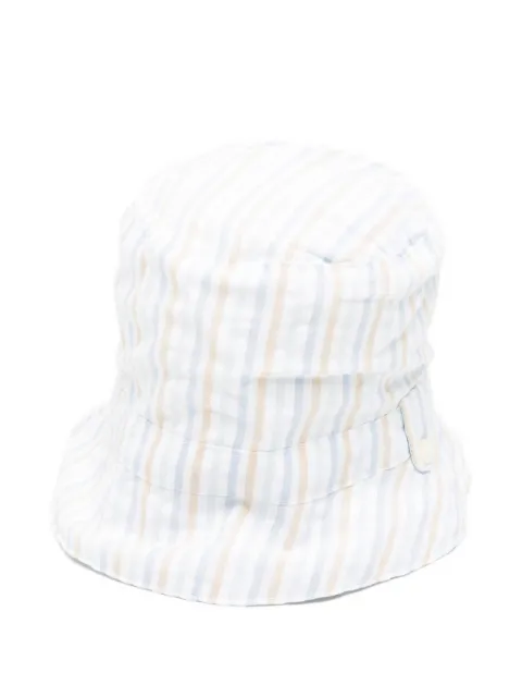 Tartine Et Chocolat stripe-pattern sun hat