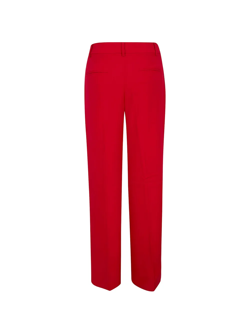 Lauren Ralph Lauren Georgette pantalon met plooien Rood