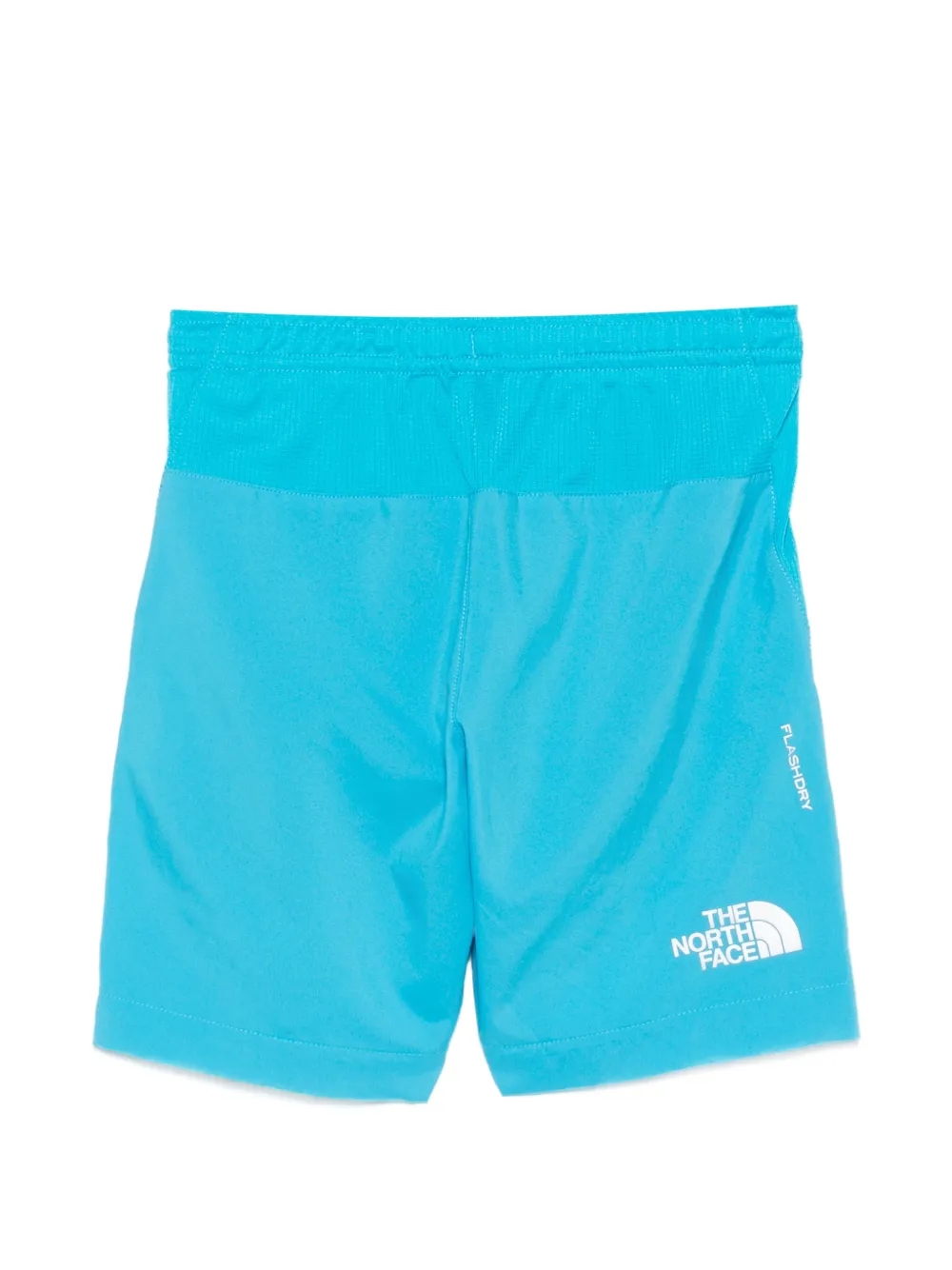 The North Face Kids Shorts met logoprint Blauw