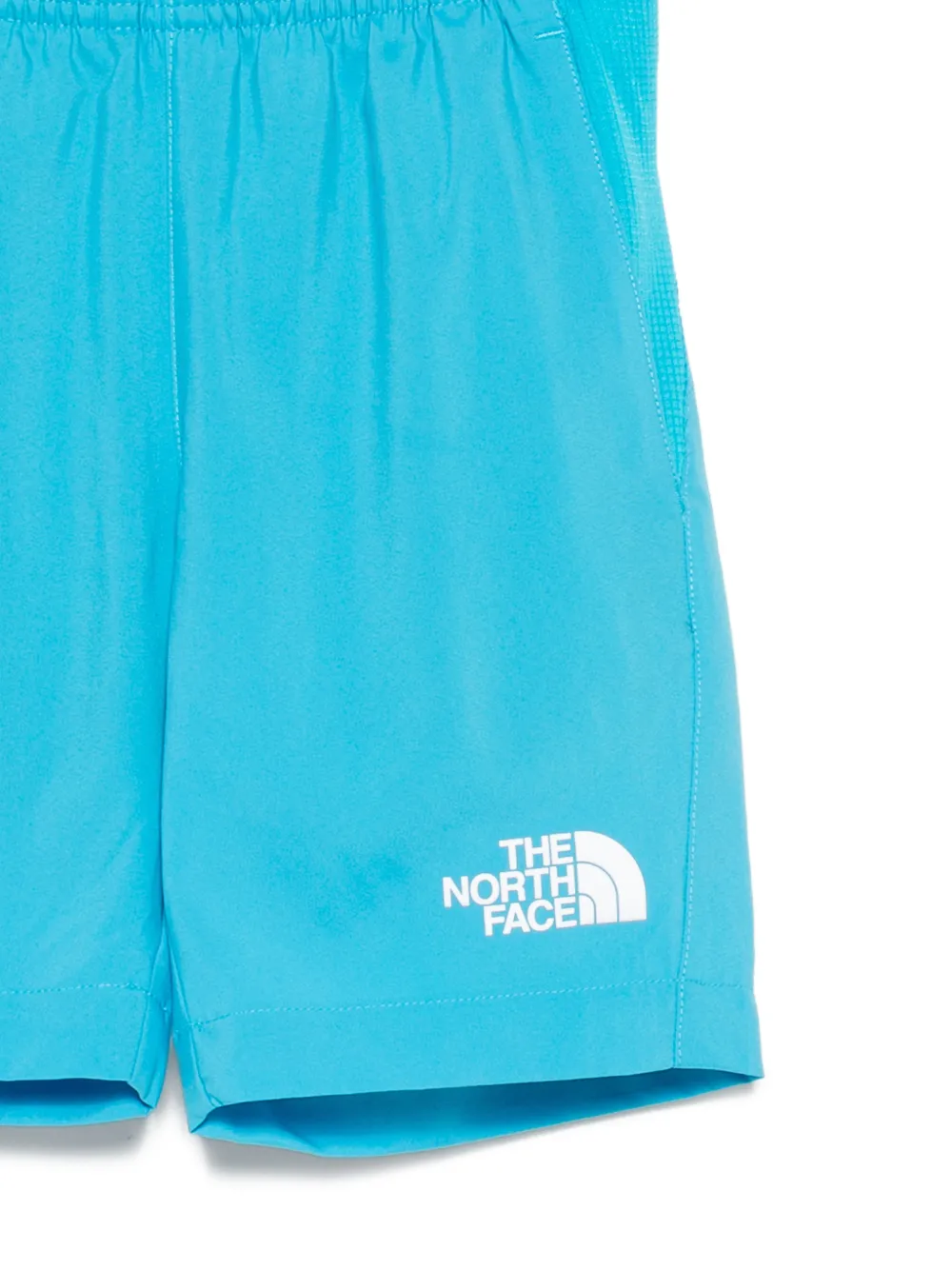 The North Face Kids Shorts met logoprint Blauw