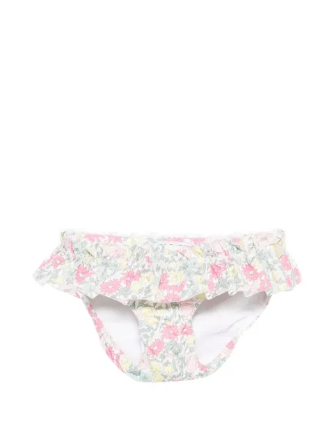 Tartine Et Chocolat ruffled floral-pattern bikini bottoms