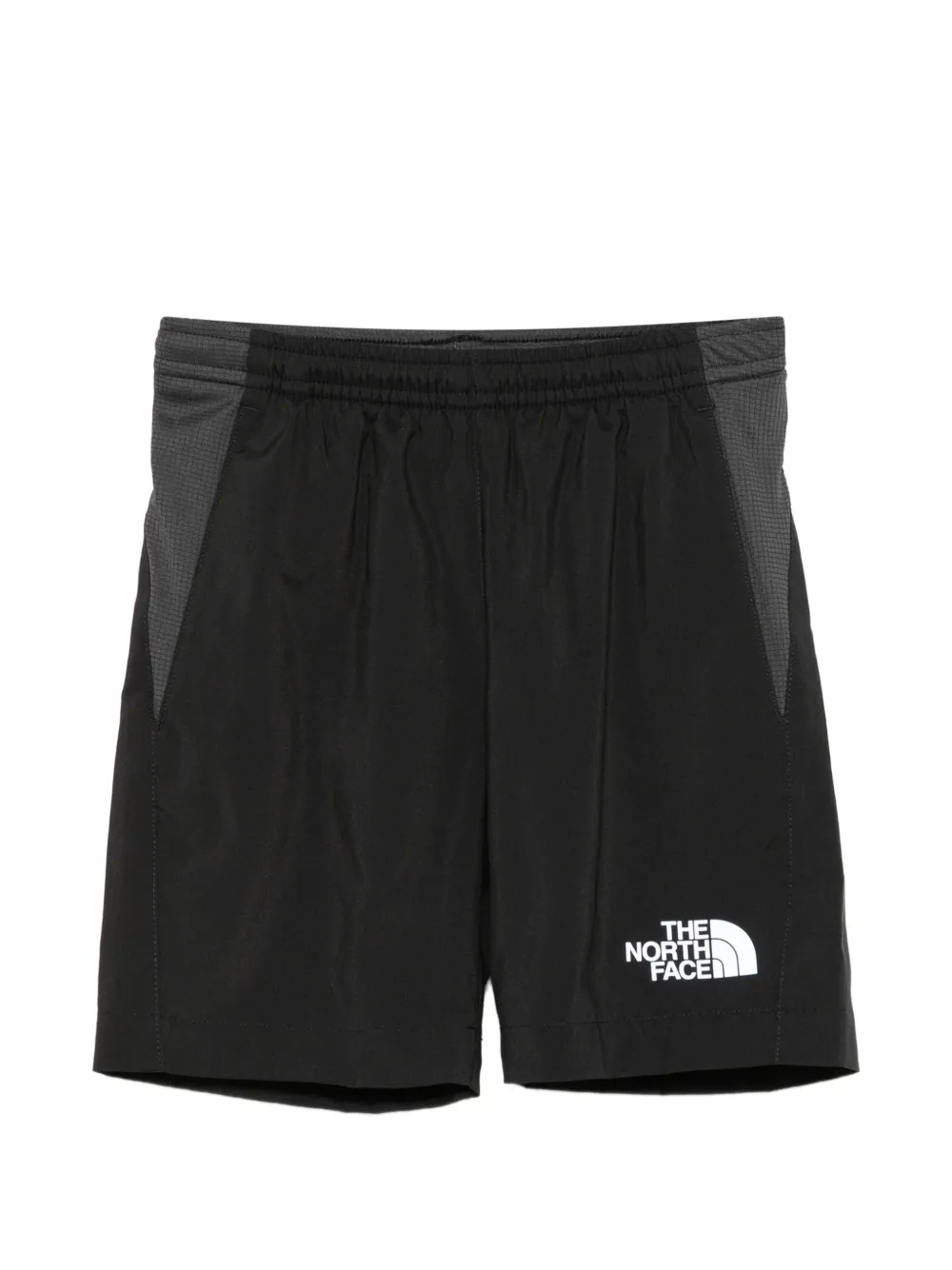 The North Face Kids logo-print shorts - Nero