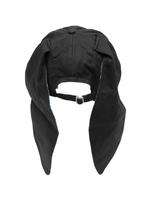 Charles Jeffrey Loverboy bunny-ears Baseball Cap | Black | FARFETCH CA