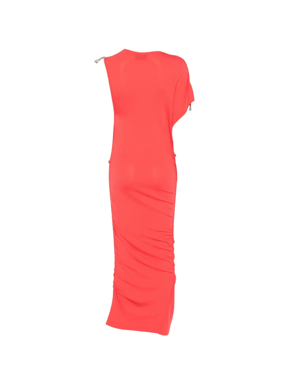 Coperni Gebreide jurk met verstelbare lengte Rood