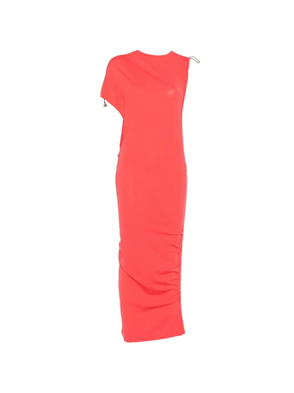 Coperni adjustable-length knitted dress - Rosso