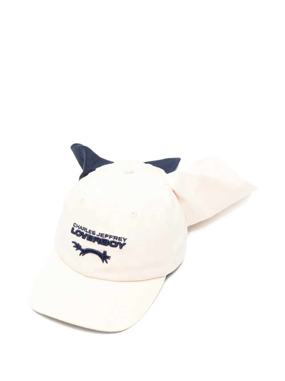 Charles Jeffrey Loverboy colour block bunny cap - Toni neutri