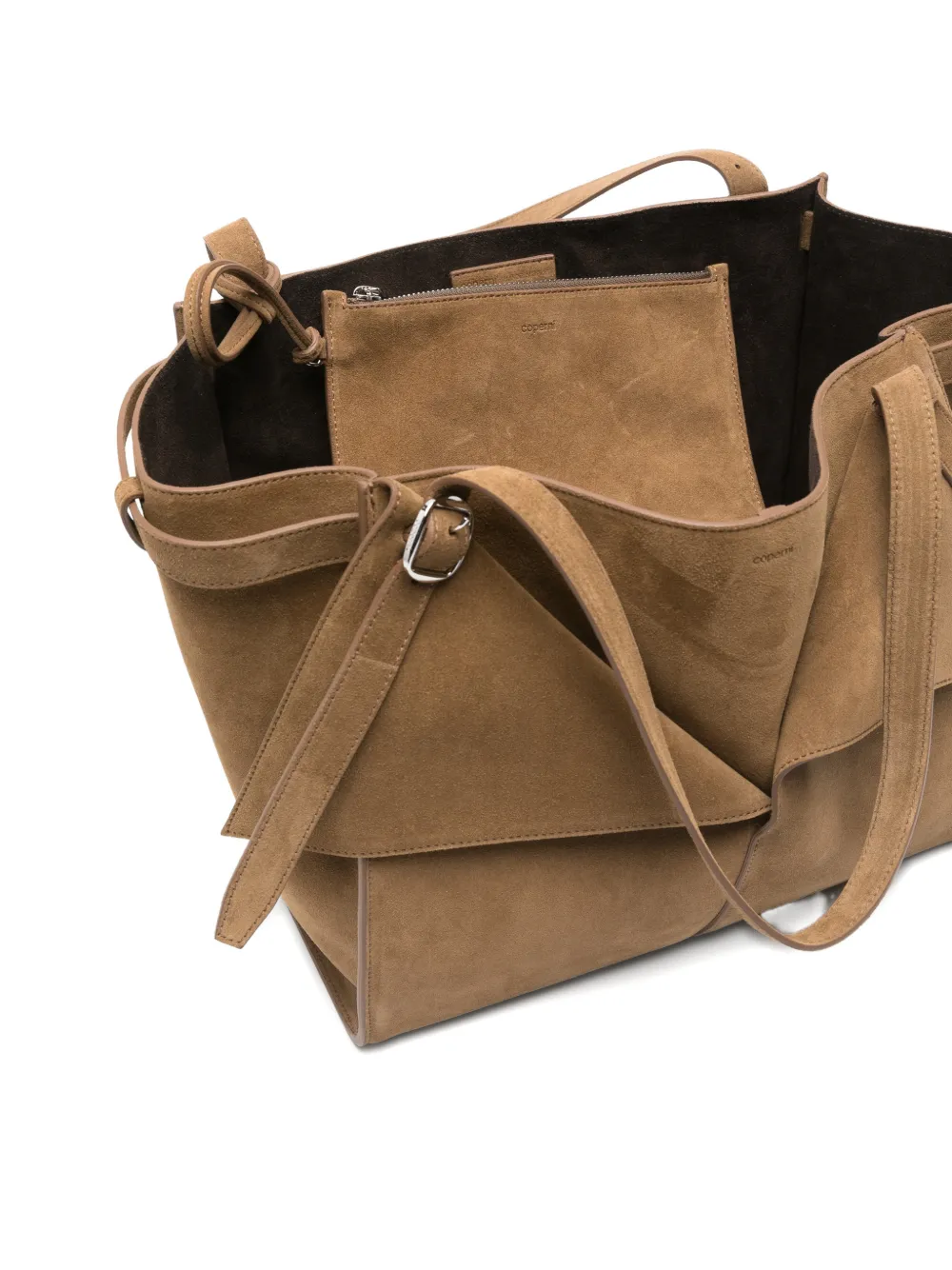 Coperni Shopper met omslag Bruin