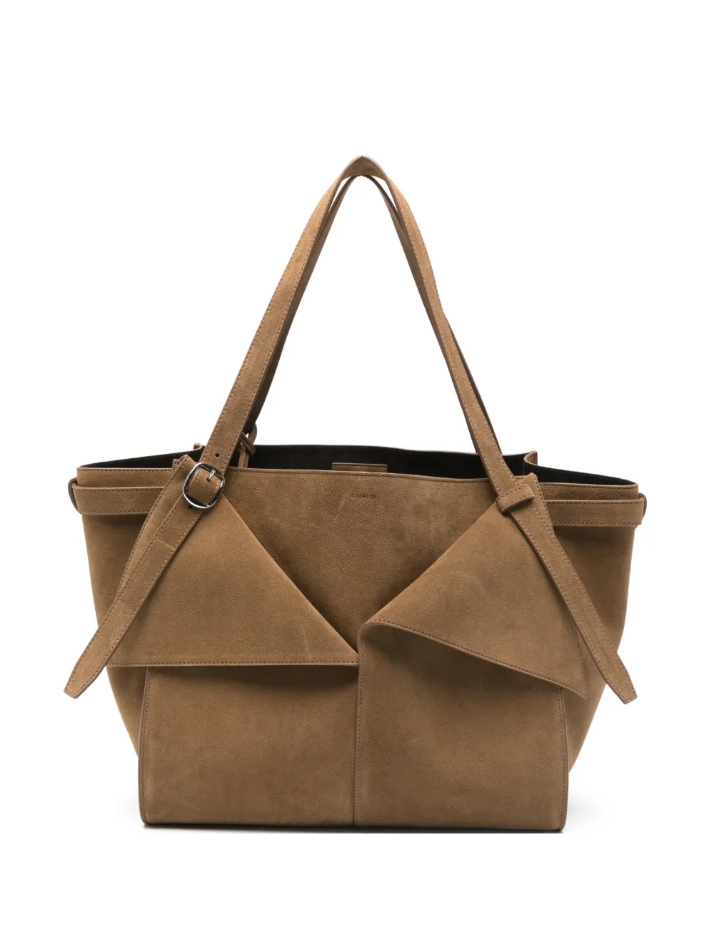 Coperni folded tote bag - Marrone