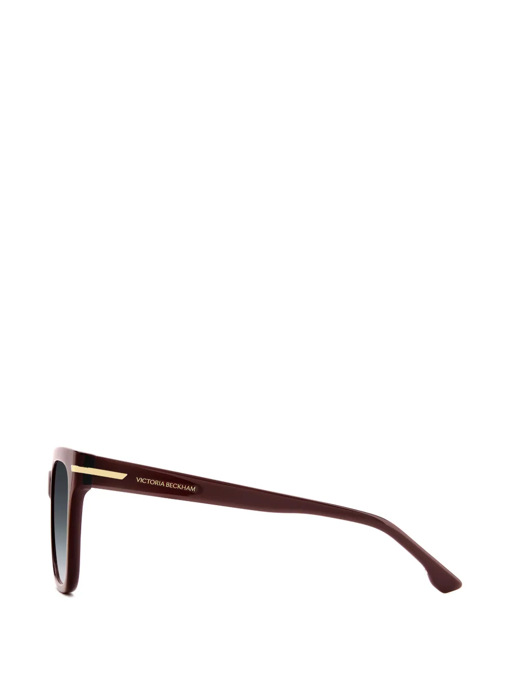 Victoria Beckham Eyewear Zonnebril met vierkant montuur Rood