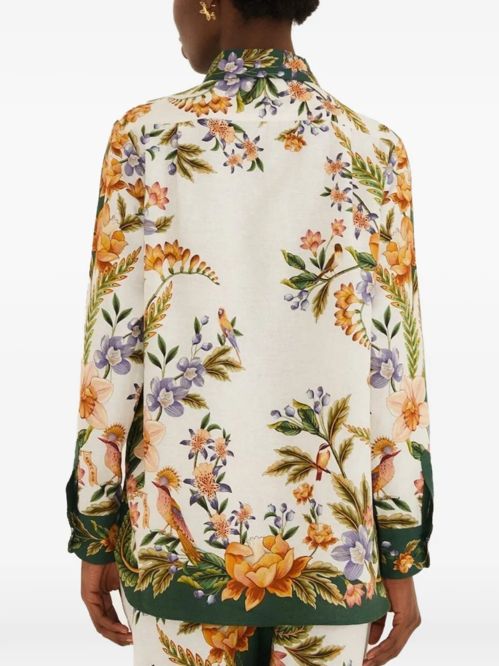 FARM Rio Blouse met bloemenprint Wit