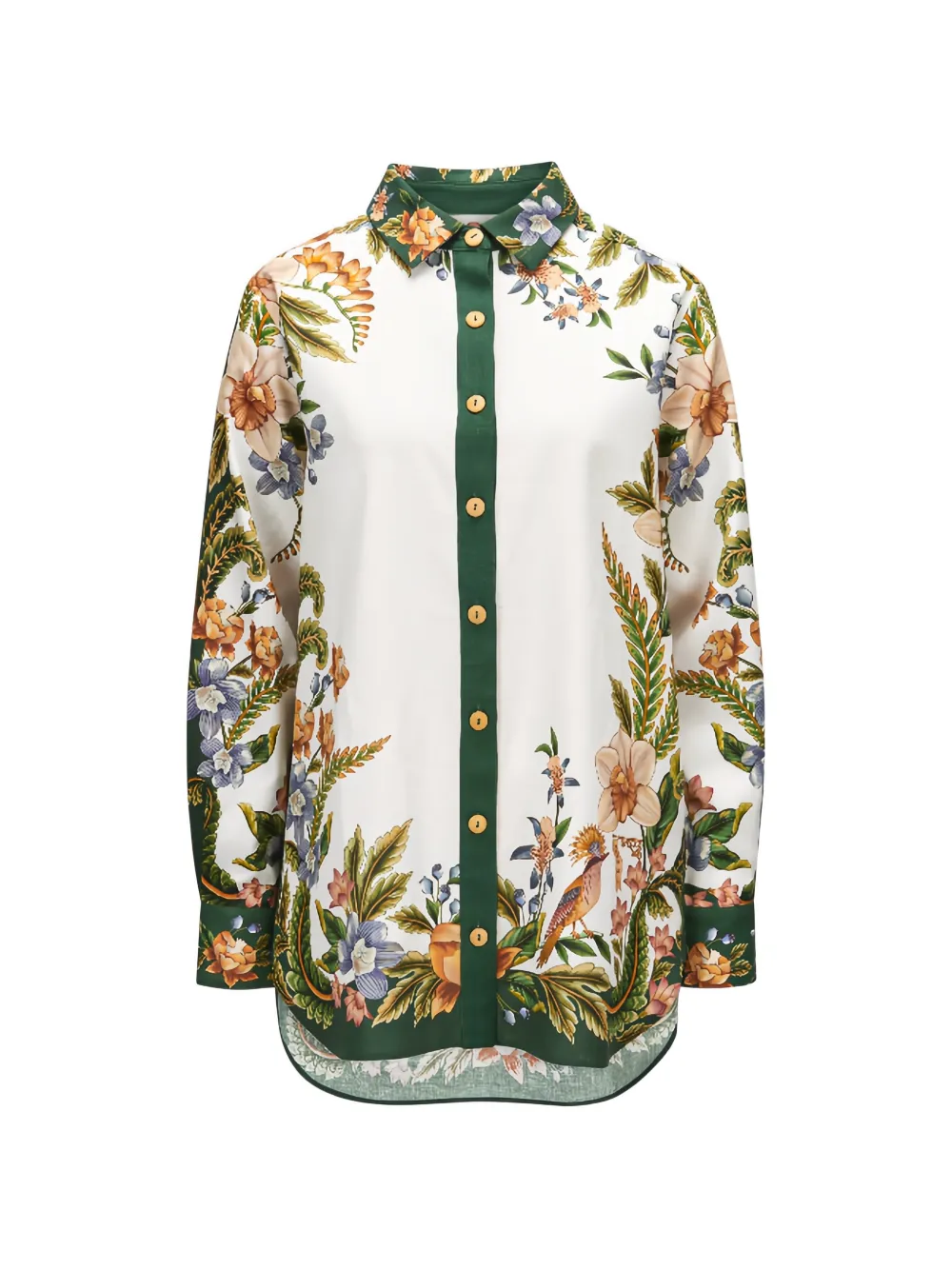FARM Rio floral print shirt - Bianco