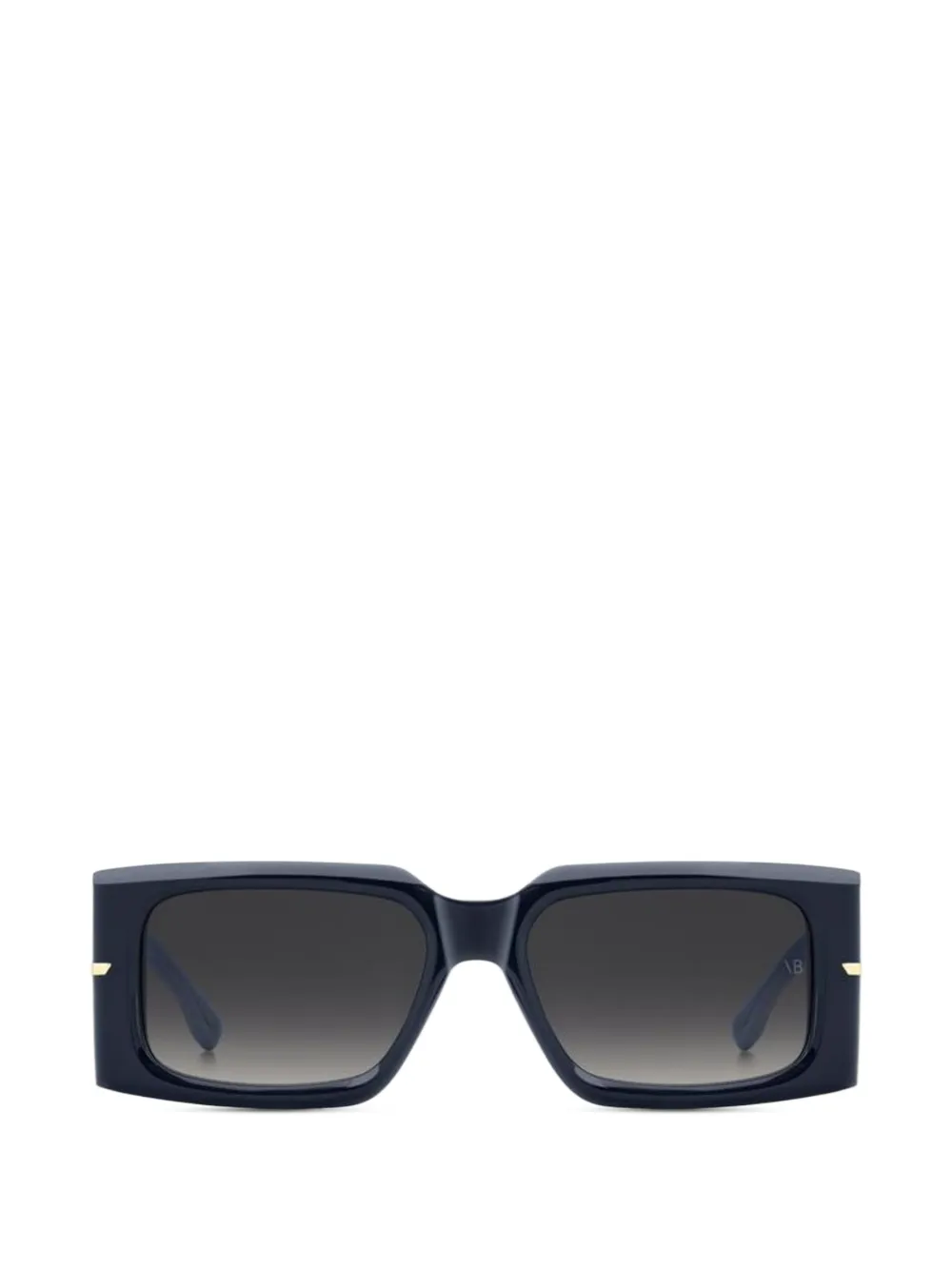 Victoria Beckham Eyewear Zonnebril met vierkant montuur Blauw