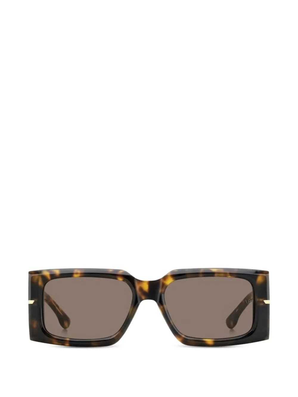 Victoria Beckham Eyewear geometric sunglasses - Braun