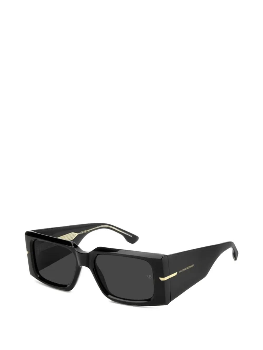 Victoria Beckham Eyewear Zonnebril met vierkant montuur Zwart