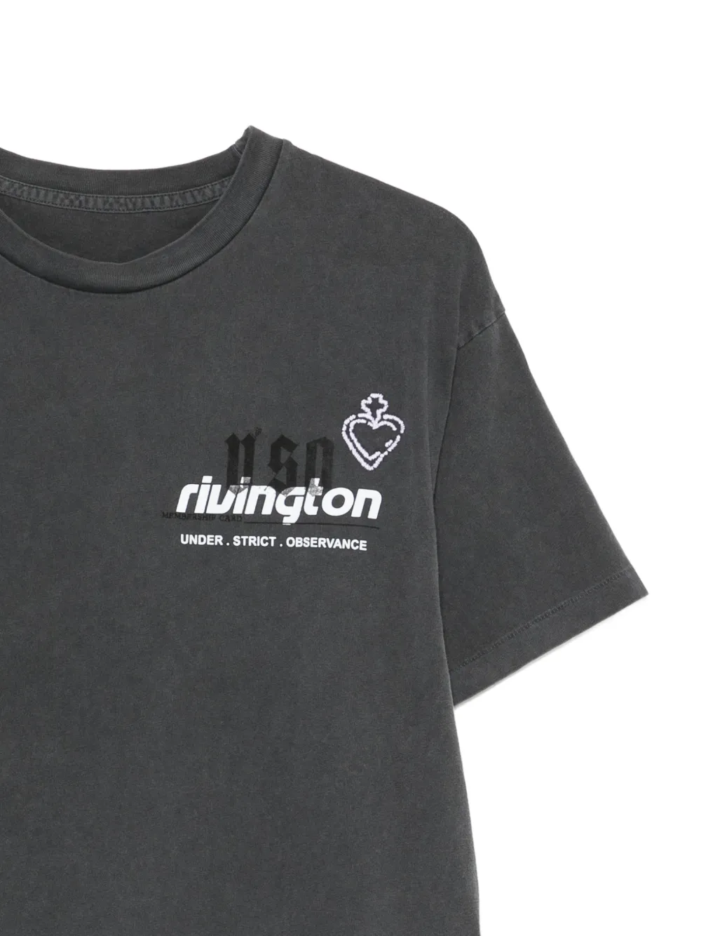  Rrr123 Graphic-print T-shirt - Grey 