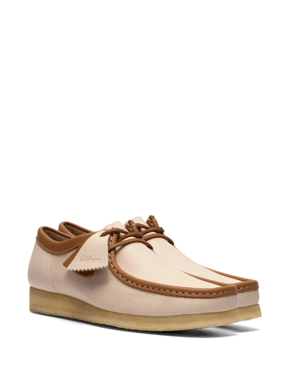 Clarks Originals Wallabee derby schoenen Beige