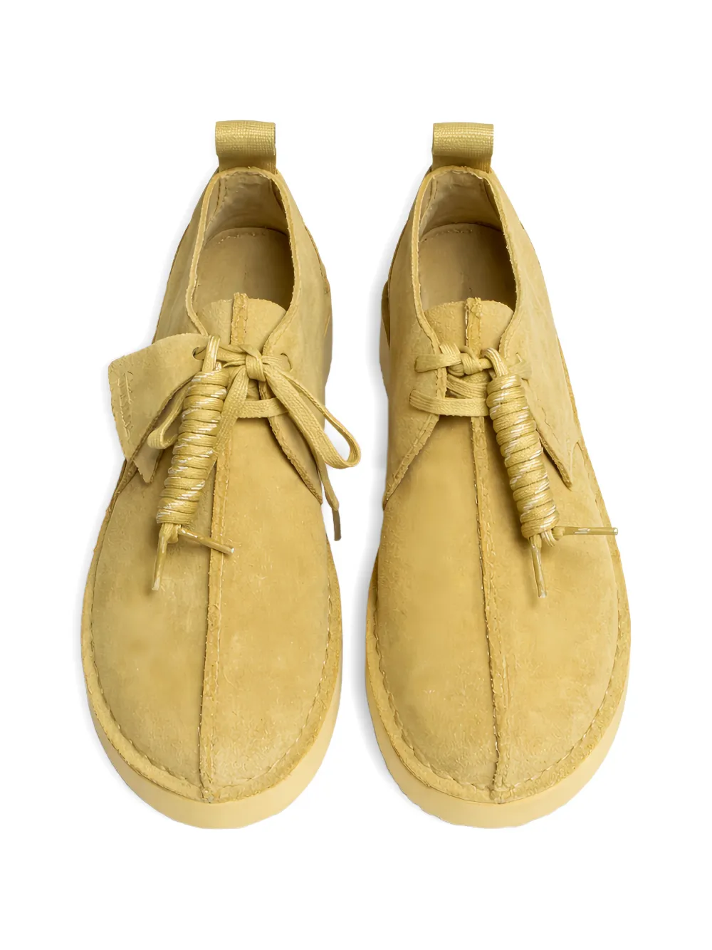 Clarks Originals Suède laarzen met treklussen Beige
