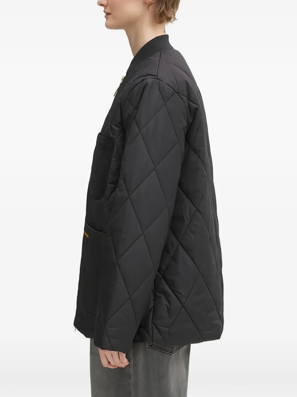  Barbour Plumífero Con Botones - Negro 