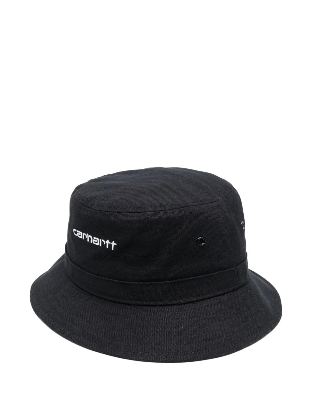 Carhartt WIP embroidered logo bucket hat - Nero