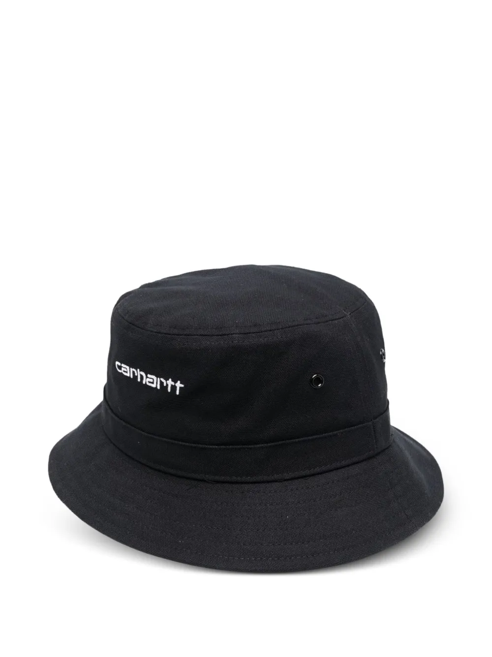 Carhartt WIP embroidered logo bucket hat - Nero