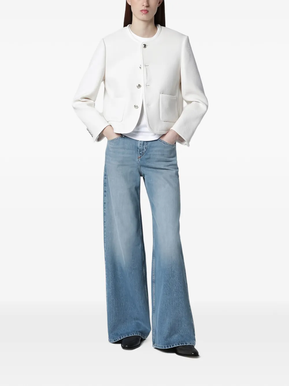  Dunst Chaqueta Con Botones - Neutro 