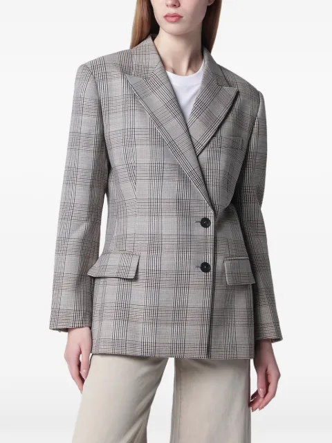 ANINE BING blazer Aretha a cuadros