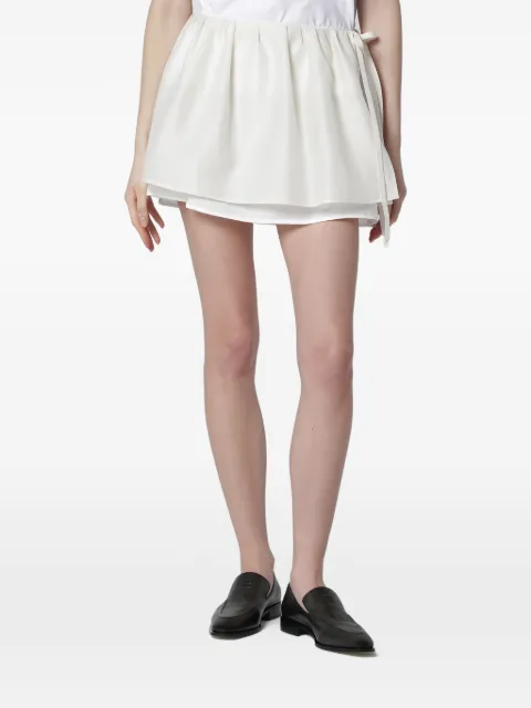 DUNST falda corta a capas