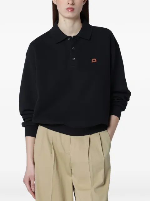DUNST playera tipo polo con parche del logo