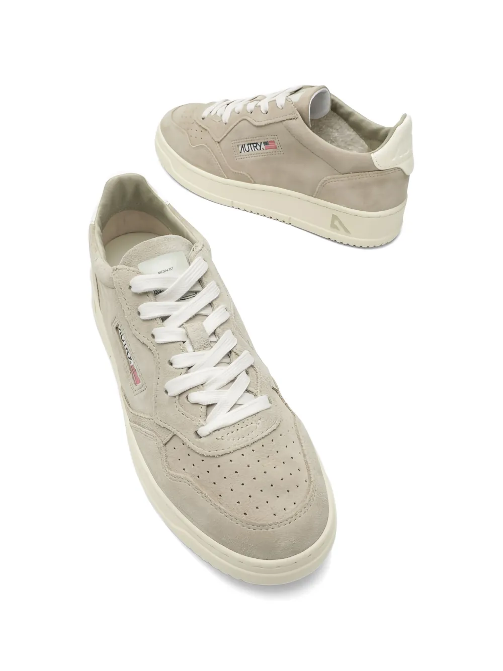Autry Medalist low-top sneakers Beige