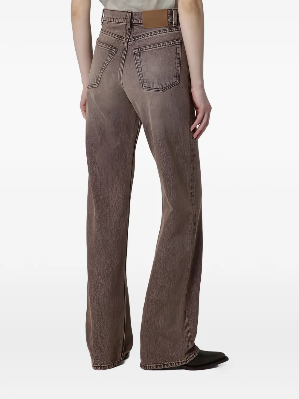 OUR LEGACY Jeans met knopen Bruin