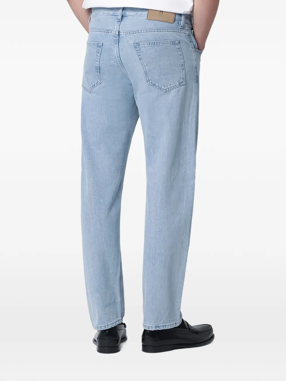 PT Torino Jeans met knopen Blauw
