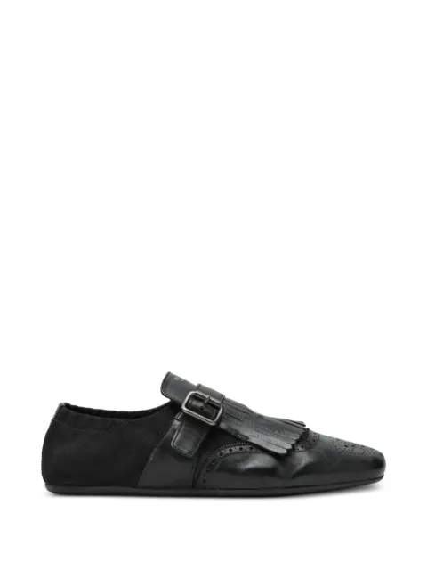 Prada Shuffle fringed loafers