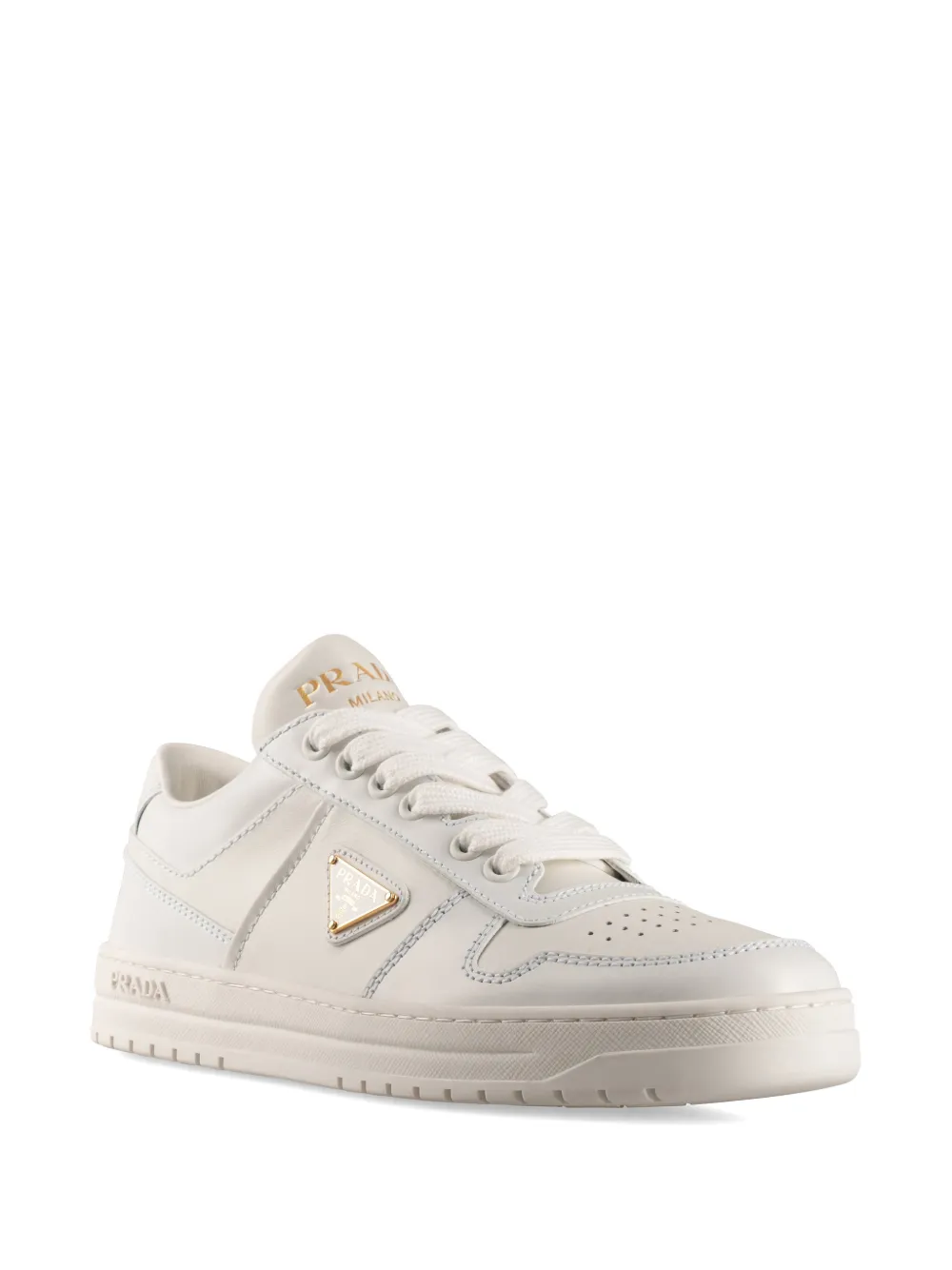 Prada Leren sneakers Beige