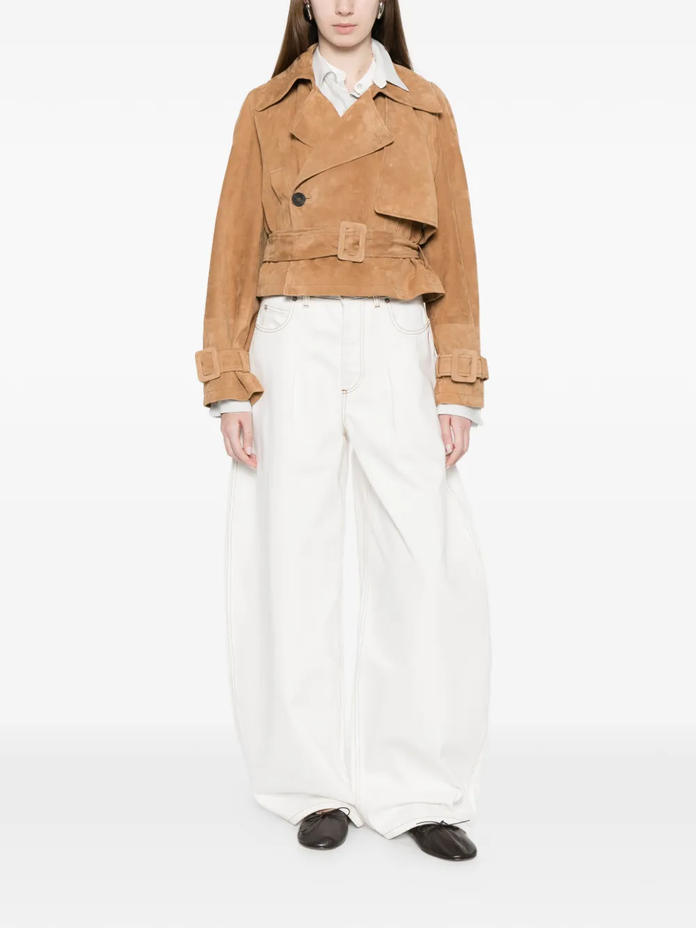 Belted Trench Jacket