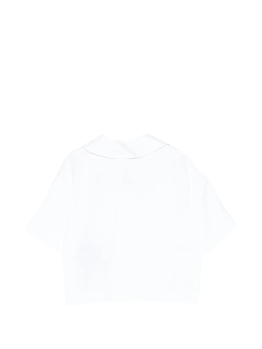  Balmain Kids Short-sleeve Polo Top - White 