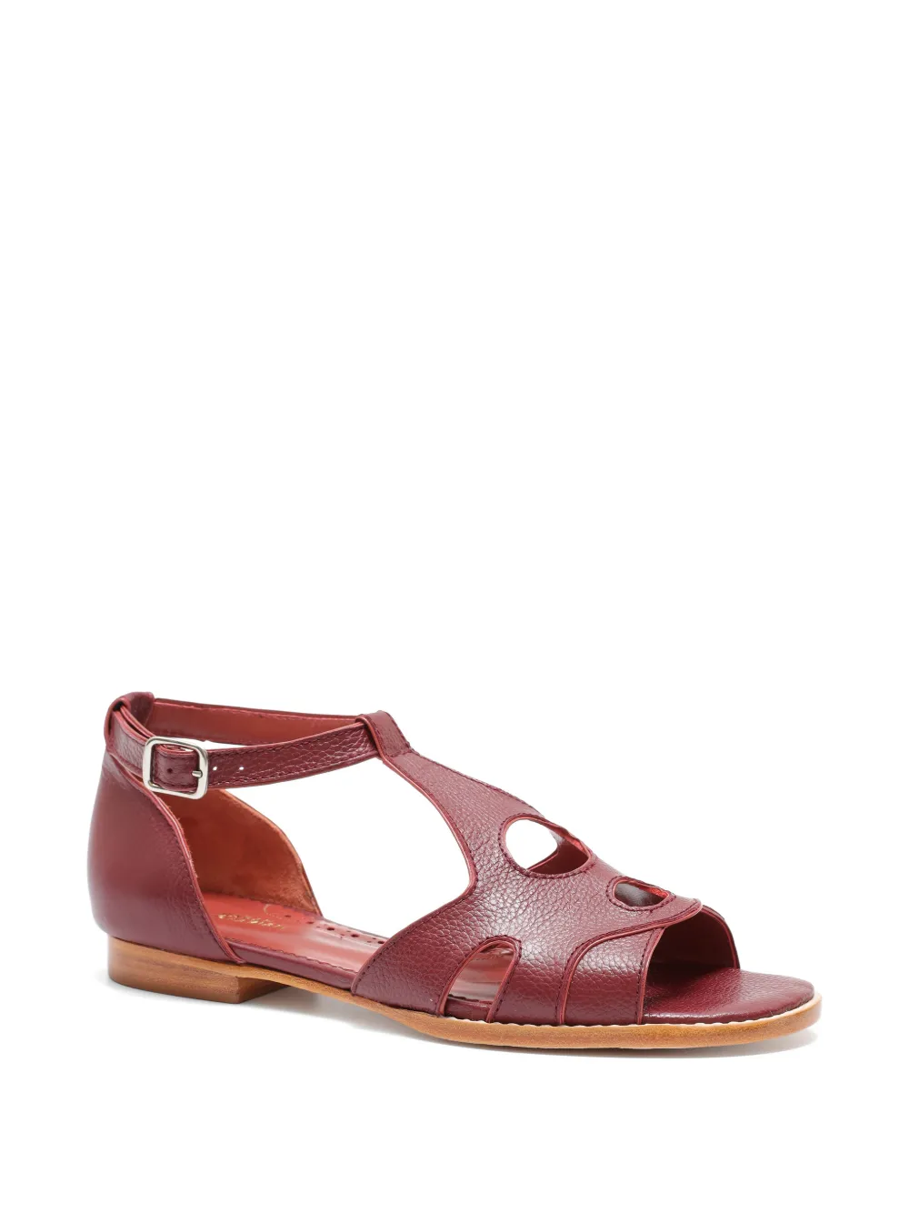 Sarah Chofakian Cervo Port sandals Rood
